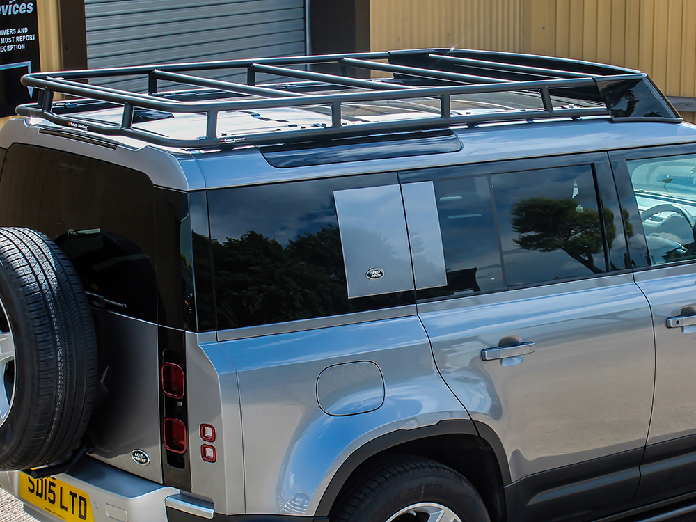 DA3565 - Full Length Roof Rack - Land Rover Defender 2020 - 110 Hard Top - By Safety Devices Image 1