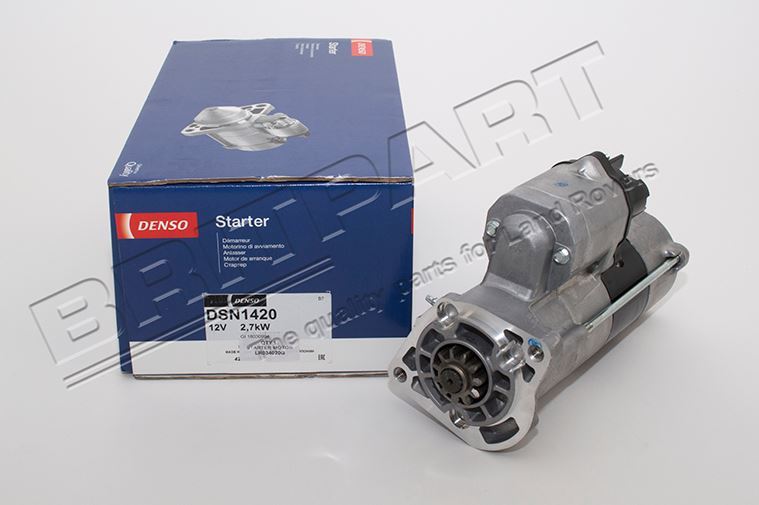 LR034020 - Starter Motor for Range Rover L405 and Range Rover Sport L494 - 4.4 TDV8 - Electric Starter Motor Image 1