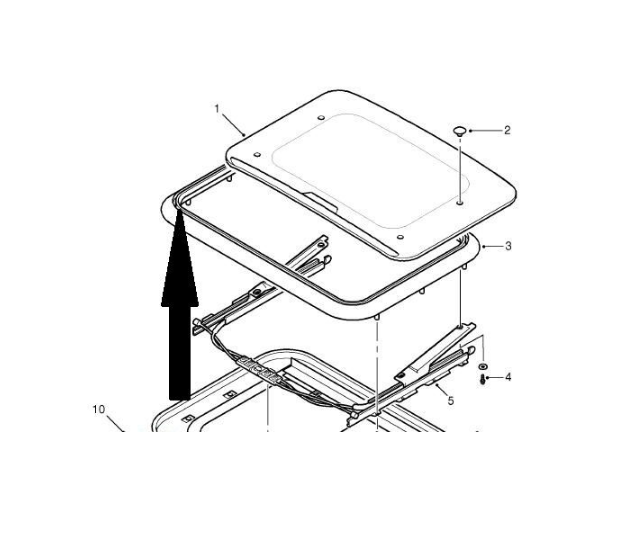 EEQ500010 Discovery 2 Sunroof Seal LR Parts