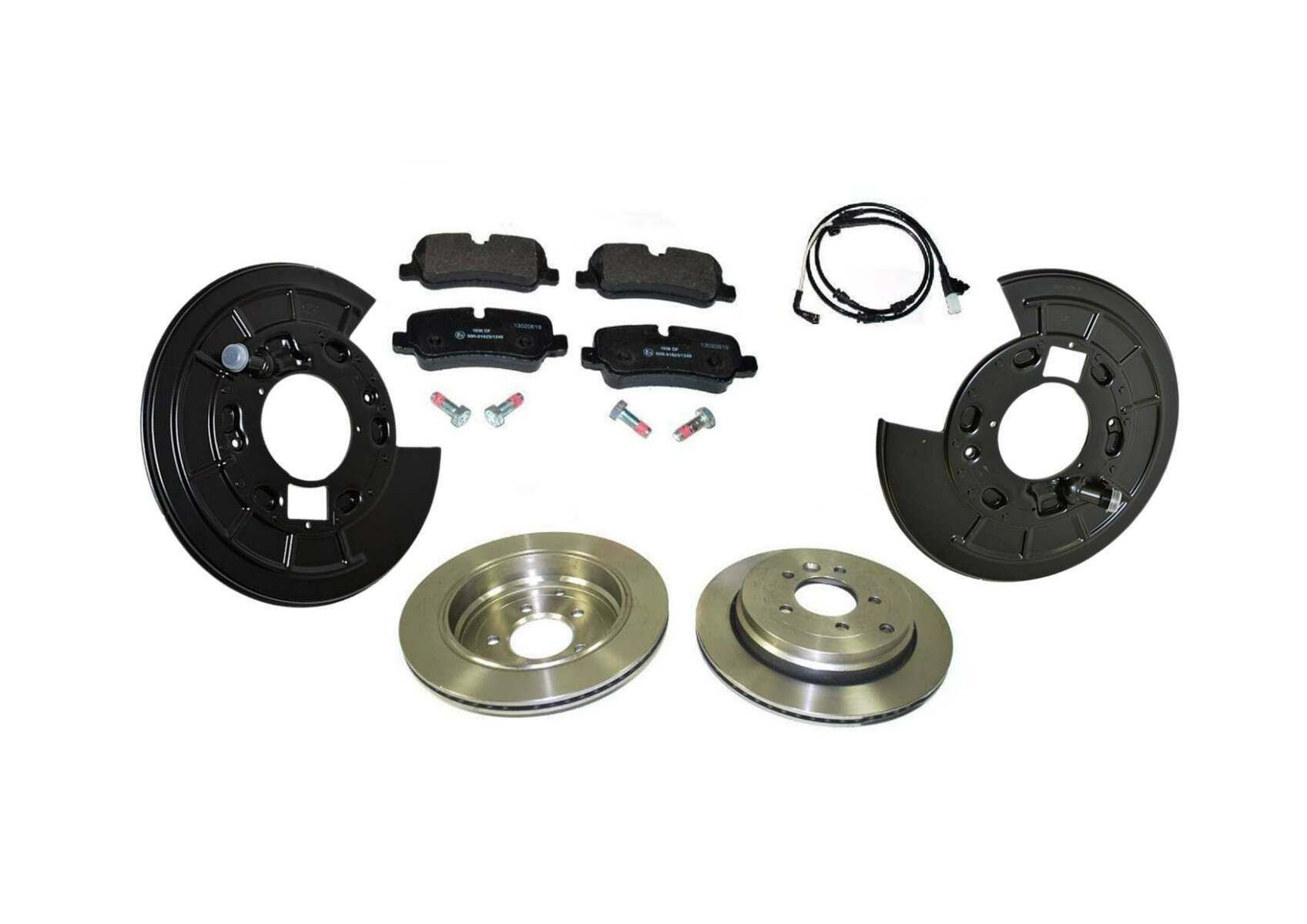 LRC9702/05 REAR BRAKE PADS AND DISC KIT FOR LAND ROVER DISCOVERY 3