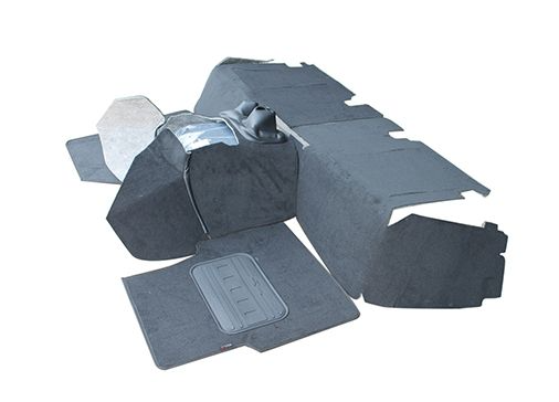 EXT021-14 - 110 Defender Puma s/w Full Premium Carpet Set (cut away arches) 5 seat. - By Exmoor Trim Image 3