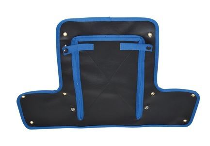 DA4025BLUE - Land Rover Series 2 Radiator Muff in Blue | LR Parts