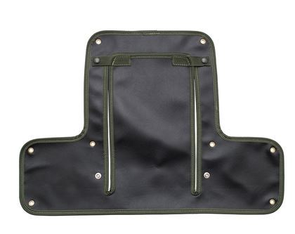 DA4025GREEN - Land Rover Series 2 Radiator Muff in Green | LR Parts