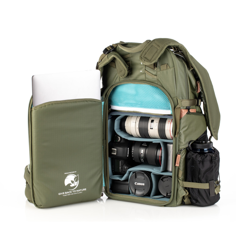 Shimoda Explore V2 35 Starter Kit (w/ Medium DSLR Core Unit) - Armeegrün