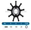 JMP FLEXIBLE IMPELLER #8400-01
(SPECS)