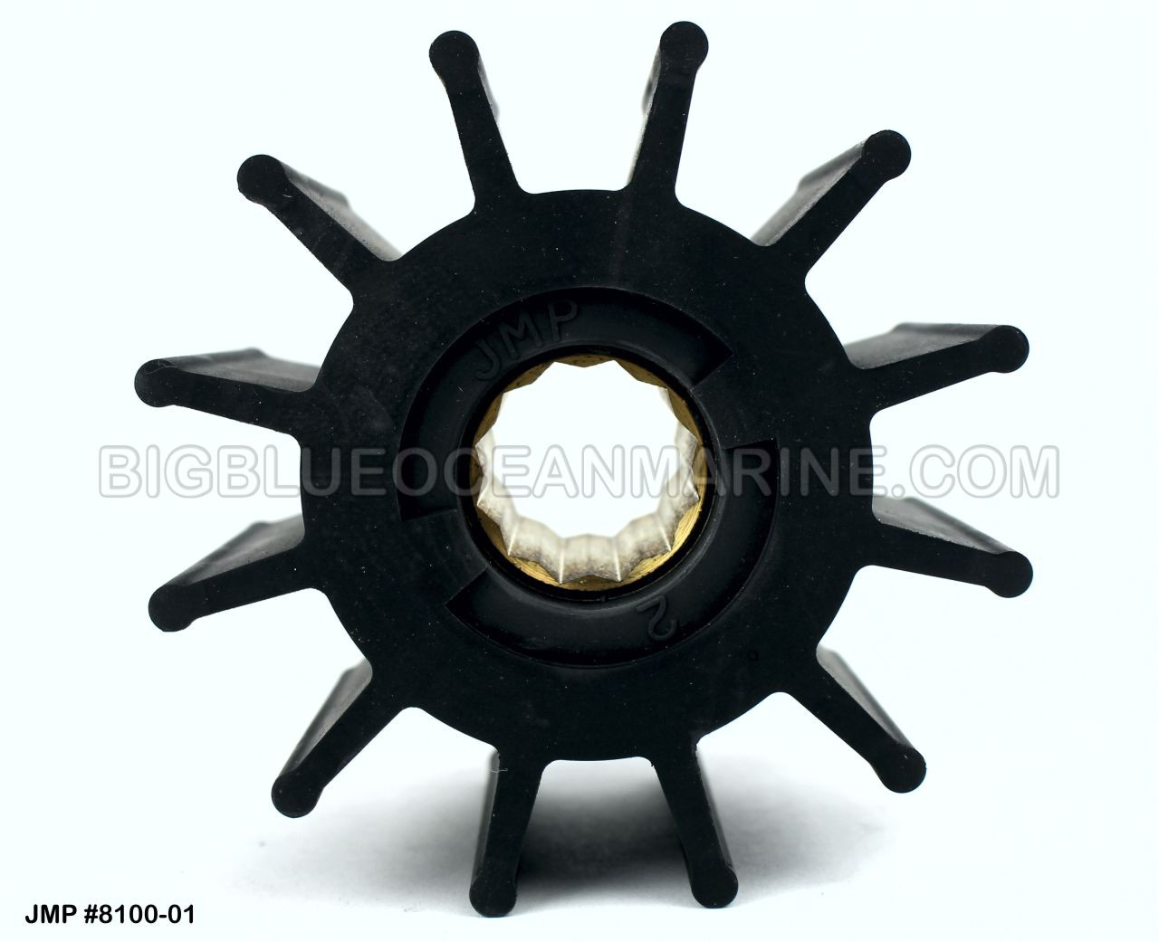 JMP Marine Flexible Impeller Kit #8100-01K. Replaces Jabsco 17935