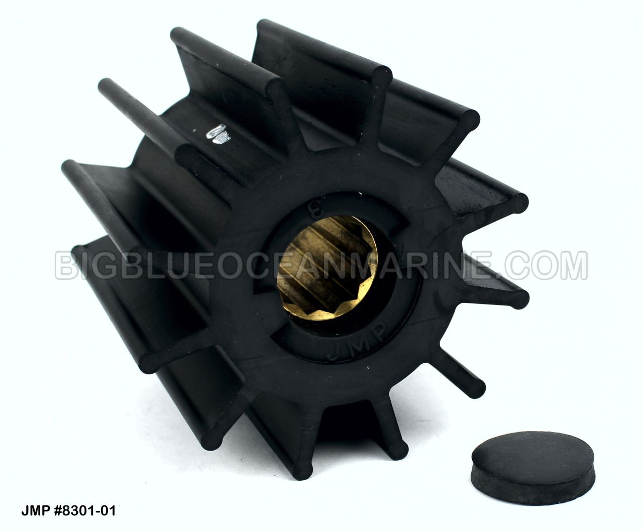 8301-01K JMP Marine Flexible Impeller Kit. Replaces Jabsco 17936