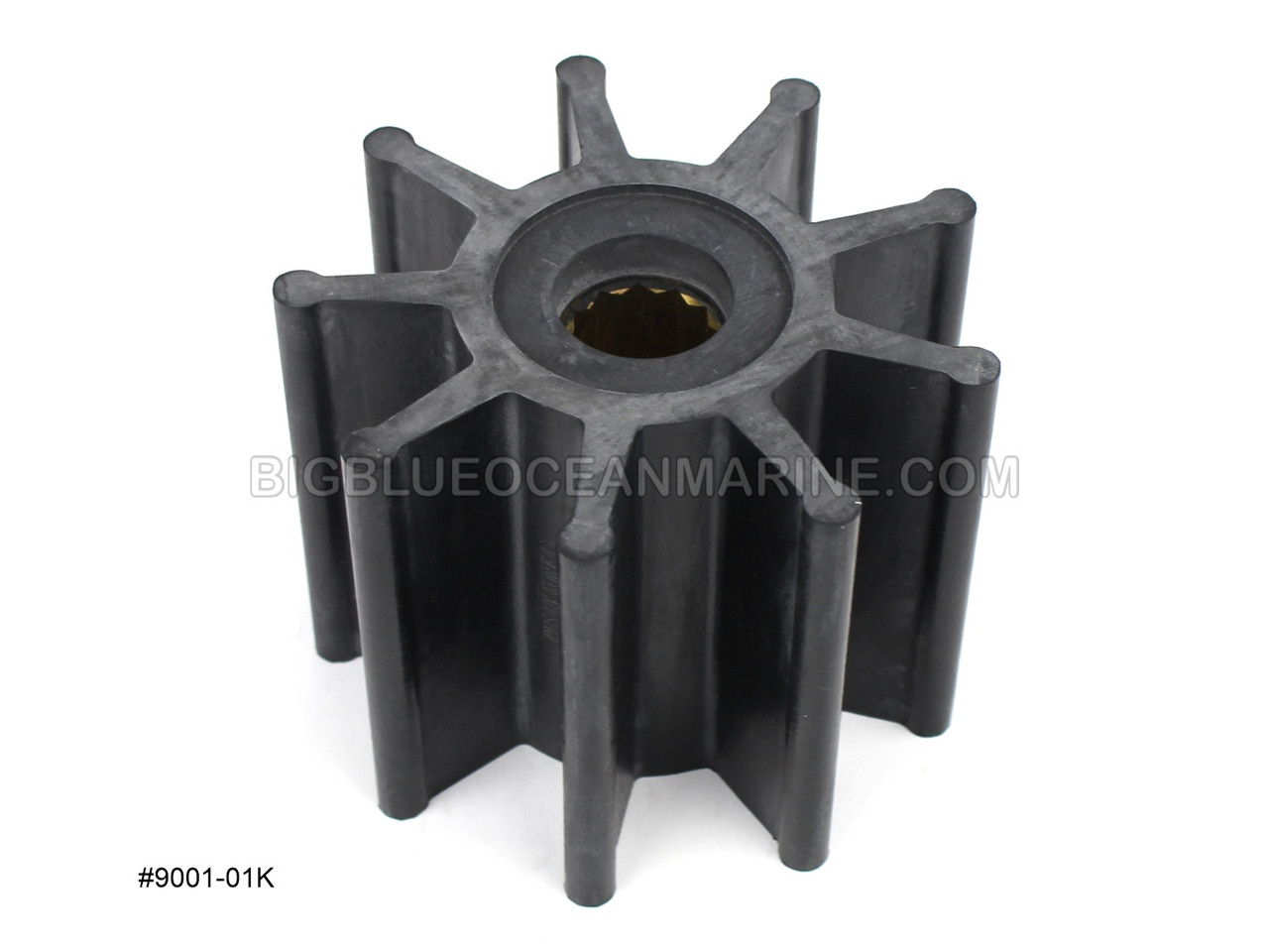 JMP Marine Flexible Impeller Kit #9001-01K. Replaces Jabsco 18789