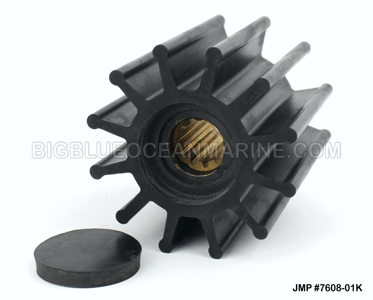 JMP Marine Flexible Impeller Kit #7608-01K. Replaces Sherwood