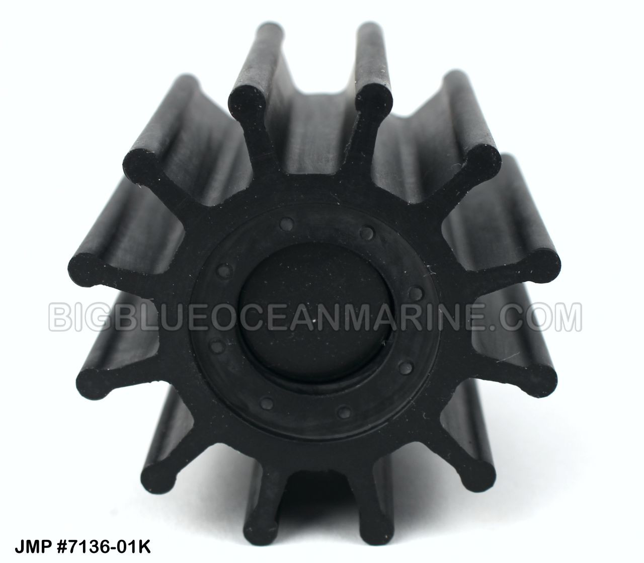 #7136-01K JMP Marine Flexible Impeller Kit (Replaces Jabsco 13554-0001,  Johnson 08-812B, 09-812B, 09-812B-110, 09-812B(T)-110, Volvo Penta 3588914,  