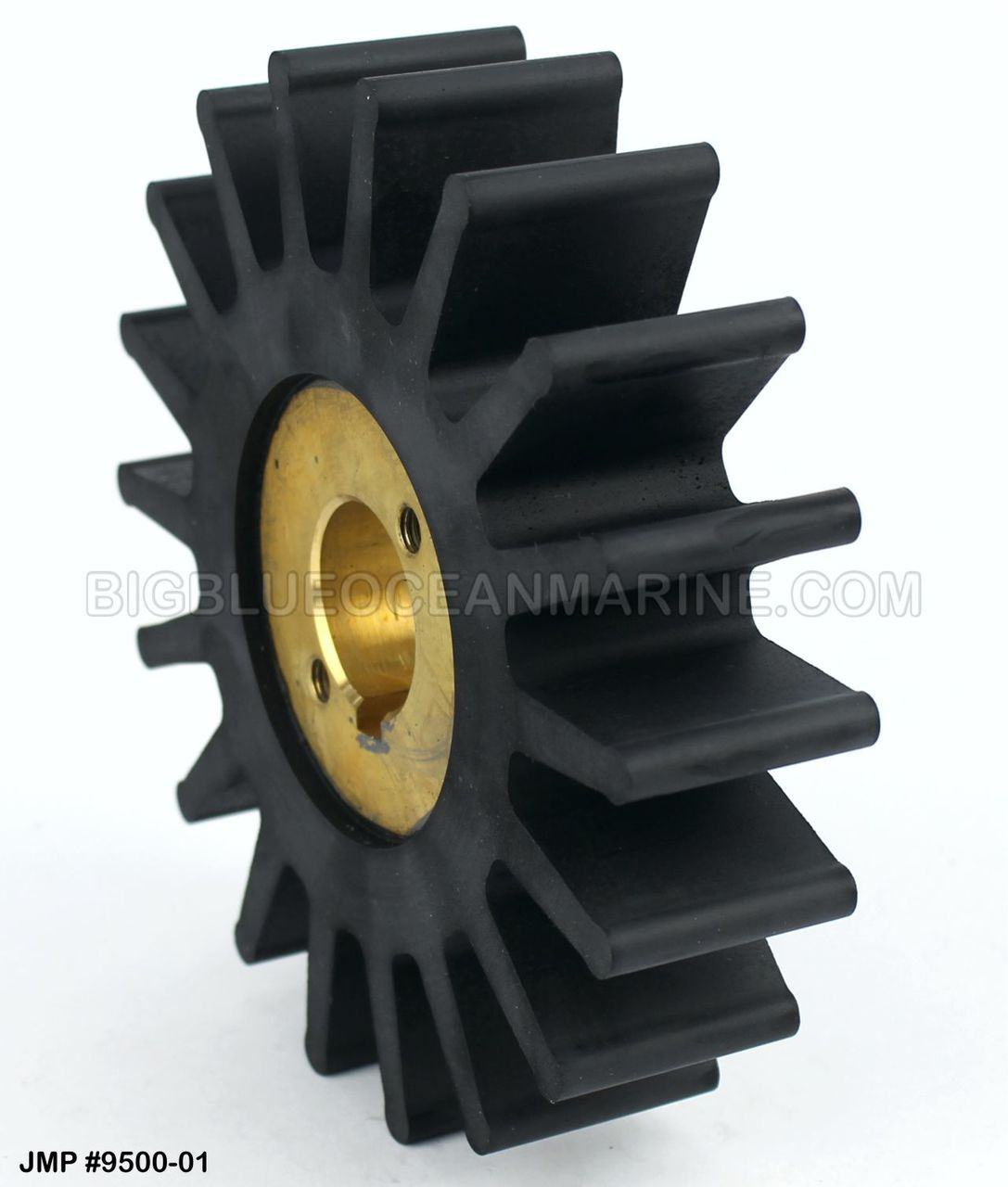JMP Marine Flexible Impeller #9500-01. Replaces Jabsco 15299-1000