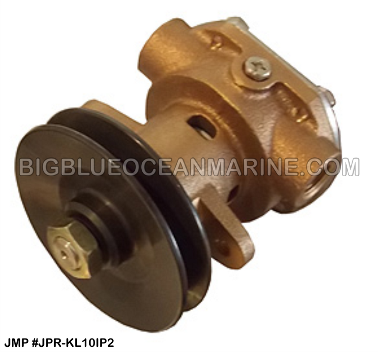 JMP Marine #JPR-SE7107P (#JPR-KL10IP2)
KOHLER REPLACEMENT ENGINE COOLING PUMP
(Bolt-On Pulley)