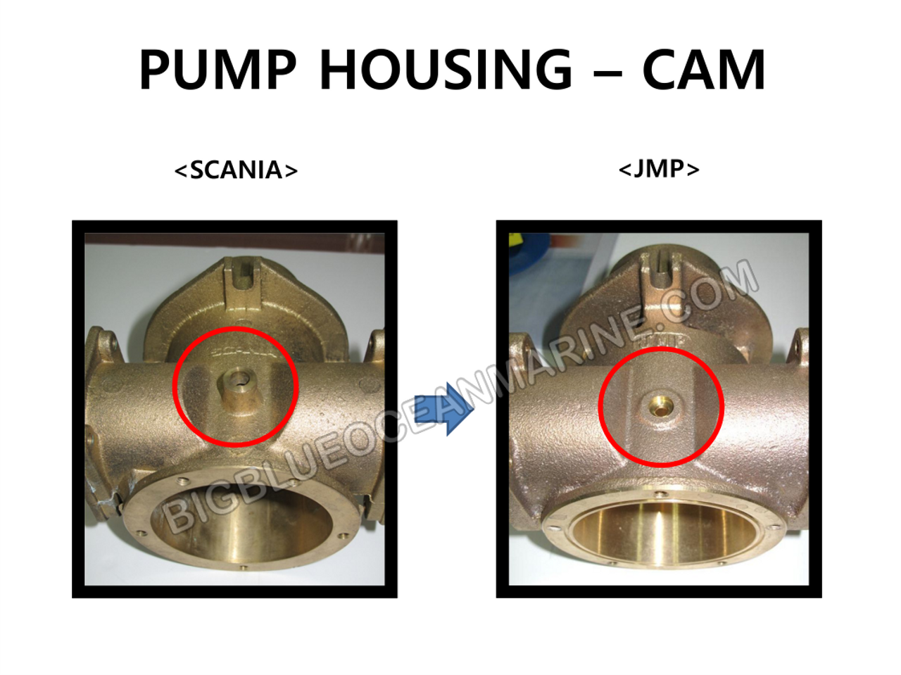 JMP vs SCANIA
"PUMP HOUSING - CAM" JMP vs SCANIA
"PUMP HOUSING - CAM"