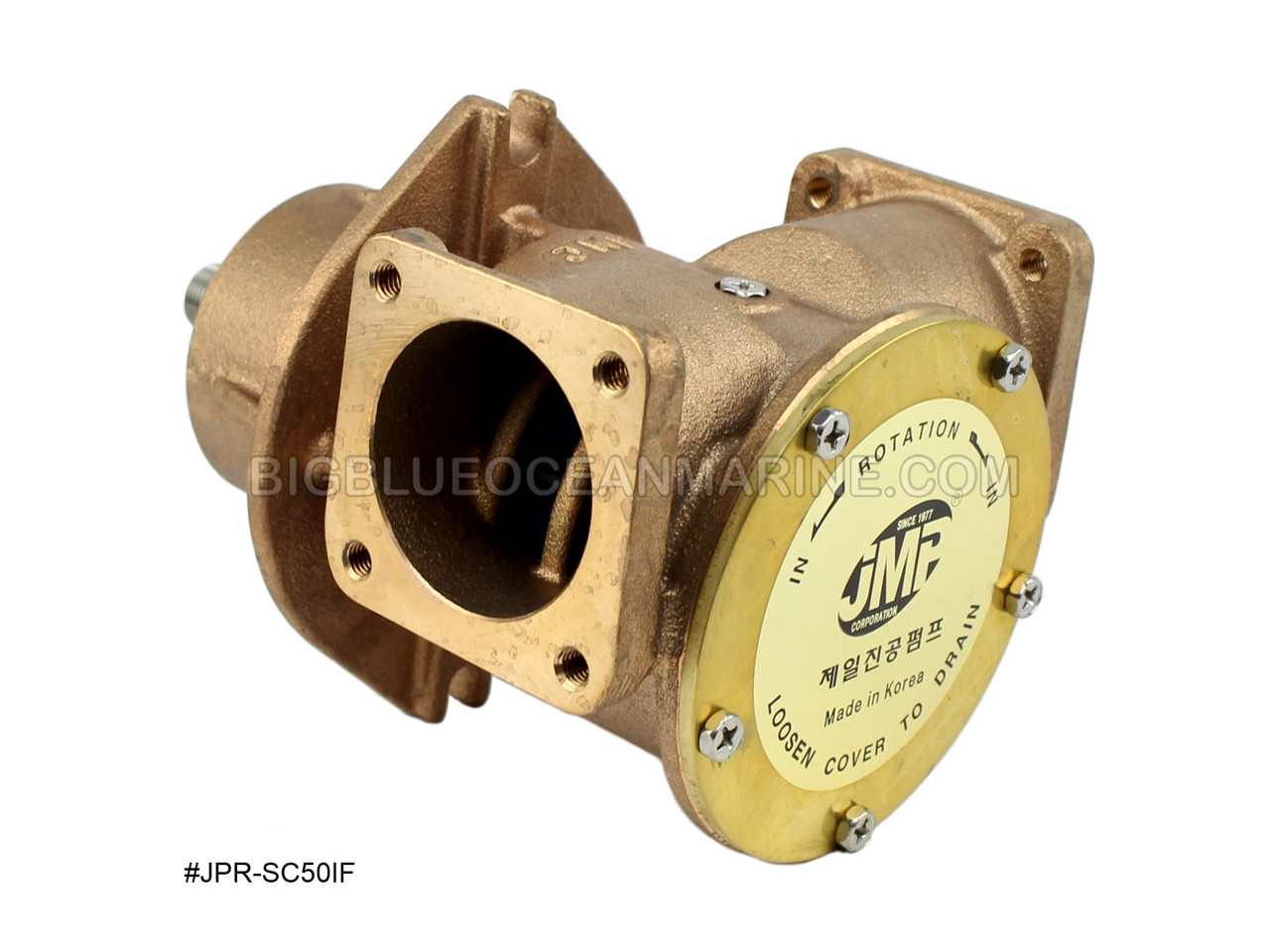 #JPR-SC50IF JMP Marine Scania Engine Cooling Seawater Pump
Replaces Scania 1785016, 1785018, Johnson 10-24308-01, 10-24308-02