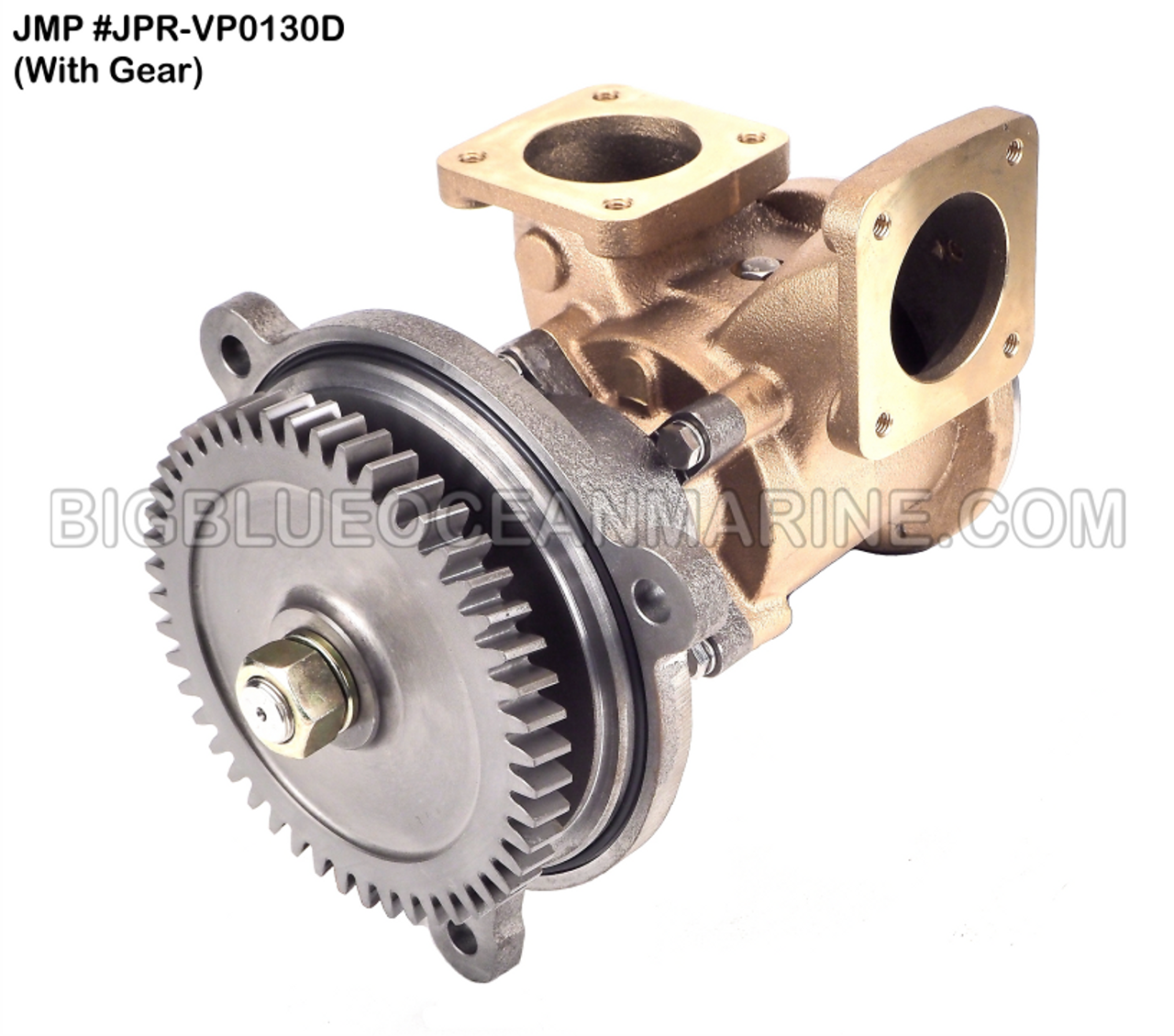 #JPR-VP0130D JMP VOLVO PENTA REPLACEMENT RAW WATER ENGINE COOLING PUMP (PUMP WITH GEAR)
Volvo Penta 3886848, 22905150, 23271274