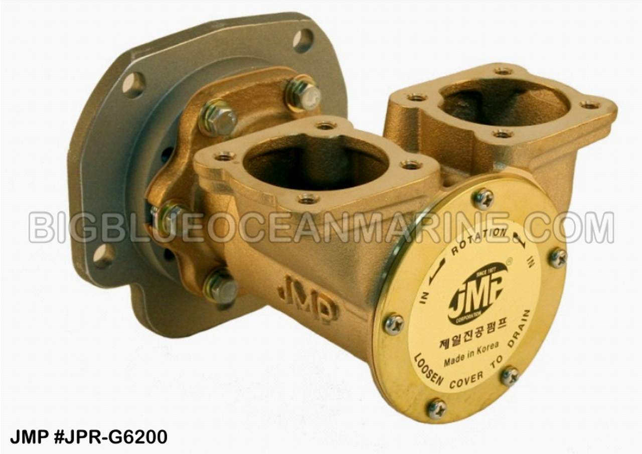 #JPR-G6200 JMP Marine Detroit Diesel Engine Cooling Seawater Pump
Detroit Diesel Pump 23507972, 23501769, 5106016, 5122599, 8924265
Jabsco Pump 6980-3100
Engine Models: 6V71TI, 8V71, 12V71, 16V92