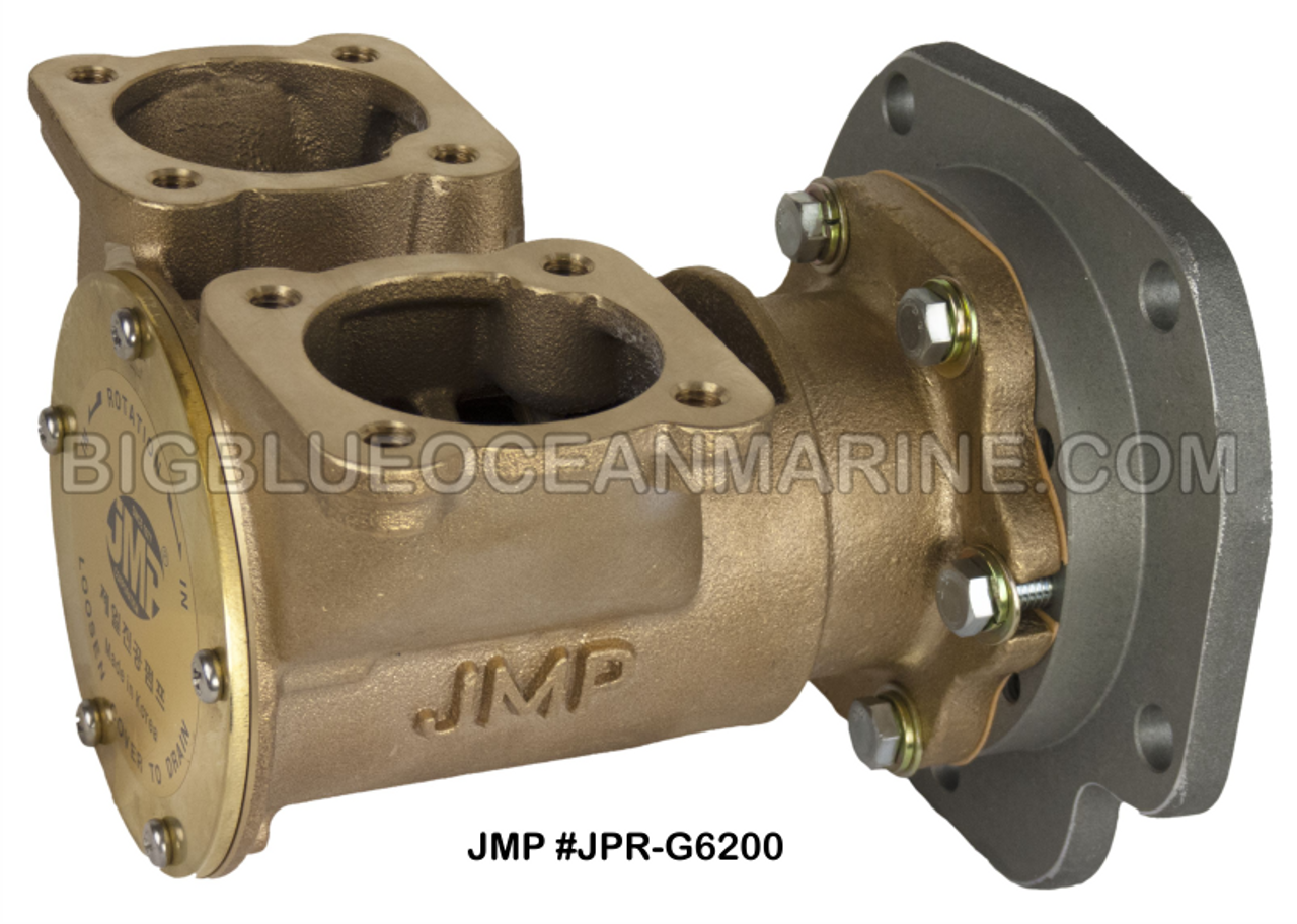 #JPR-G6200 JMP Marine Detroit Diesel Engine Cooling Seawater Pump
Detroit Diesel Pump 23507972, 23501769, 5106016, 5122599, 8924265
Jabsco Pump 6980-3100
Engine Models: 6V71TI, 8V71, 12V71, 16V92