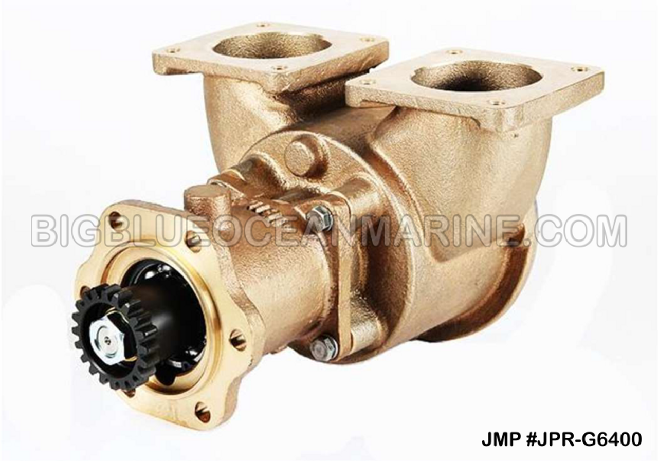 JMP #JPR-G6400
JMP DETROIT DIESEL REPLACEMENT RAW WATER ENGINE COOLING PUMP