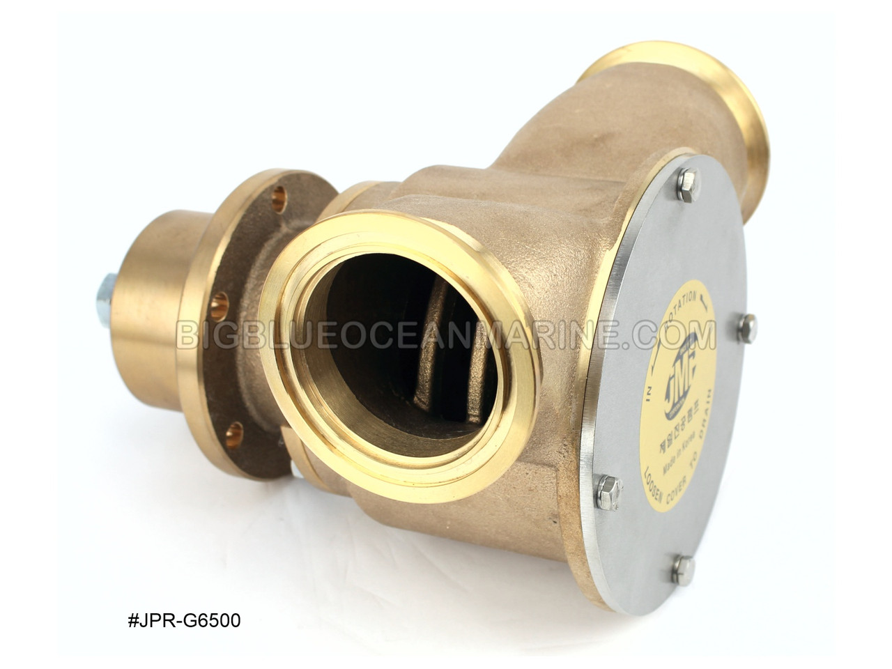 #JPR-G6500 JMP Marine Detroit Diesel Series 60 Replacement Engine Cooling Pump (Replaces Detroit Diesel 23525200, 23522735, 23535447, Jabsco 17540-0001, 17540-0201)