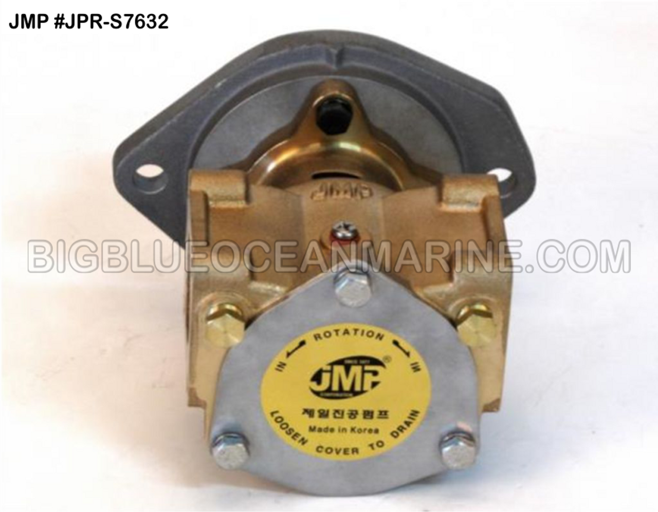 JMP #JPR-S7632
JMP CATERPILLAR REPLACEMENT RAW WATER ENGINE COOLING PUMP