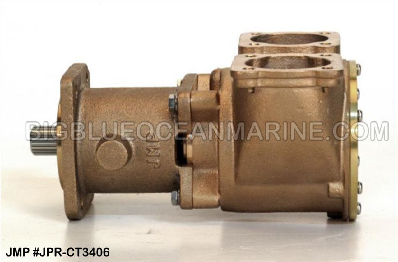 JMP #JPR-CT3406
JMP CATERPILLAR REPLACEMENT RAW WATER ENGINE COOLING PUMP