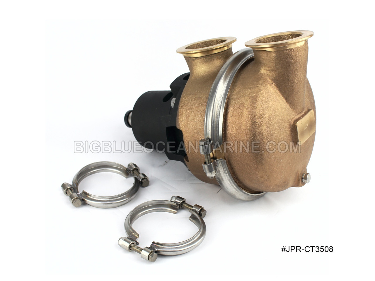 #JPR-CT3508 JMP Marine Caterpillar Replacement Engine Cooling Seawater Pump
Replaces Caterpillar 7C3614, Gilkes 44953-054