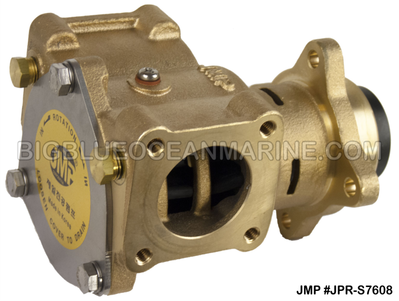 JMP Marine Cummins Replacement Engine Cooling Seawater Pump #JPR-S7608
Cummins 5268375, 4948142, 3974455, Sherwood P2701X, P2701-01, P2702-01, P2706-01, P2708X, P2710-01