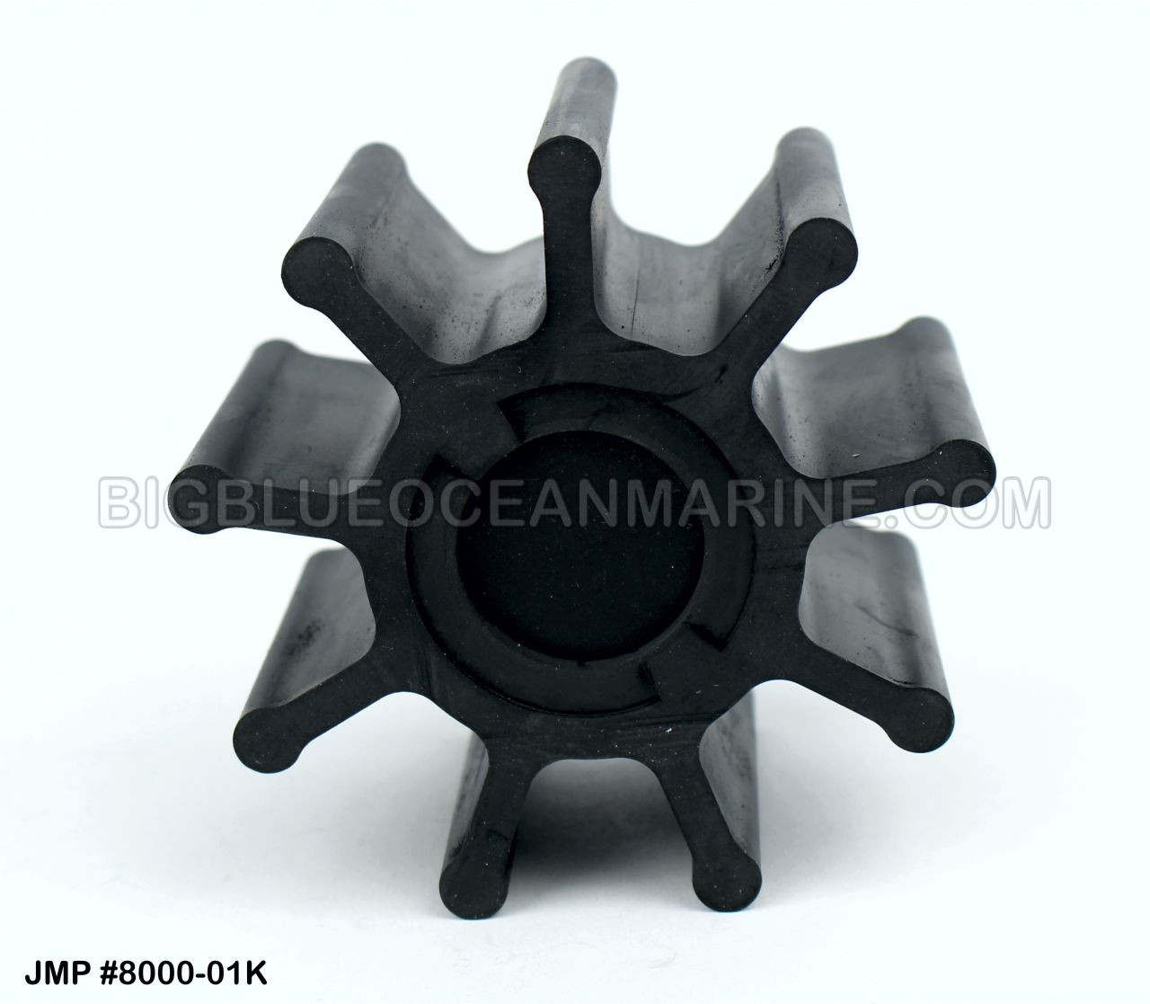 JMP Marine Flexible Bilge Impeller #8000-02. Replaces Jabsco 836