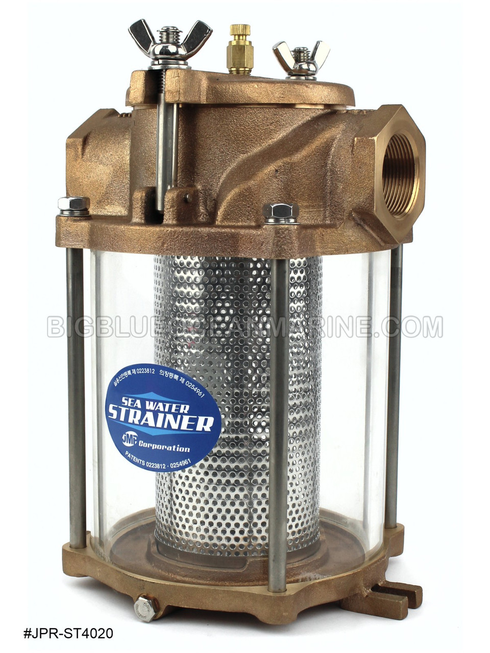 JMP Marine Seawater Strainer #JPR-ST4020. 1.5