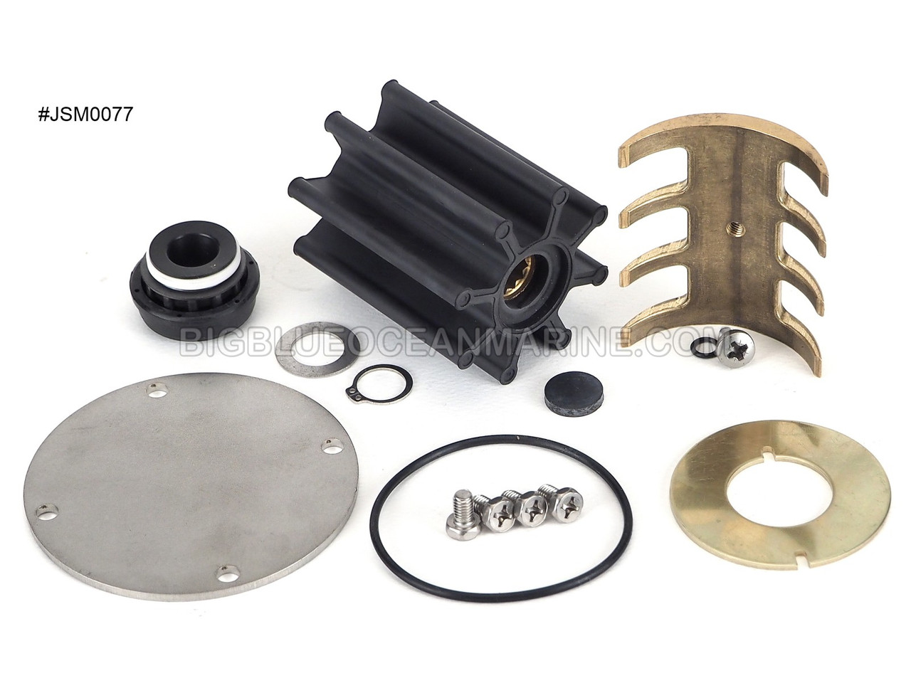 #JSM0077 JMP Marine Volvo Penta Engine Cooling Seawater Pump Minor Service Parts Kit. For Pumps JPR-VP0090D, Volvo Penta Pump 21380886, 3819485