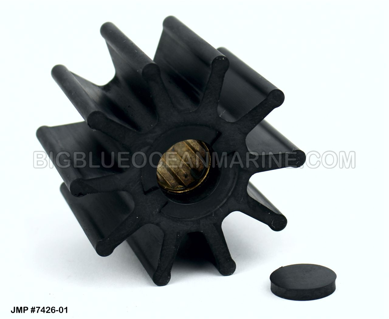 JMP Marine Flexible Impeller Kit #7426-01K. Replaces Jabsco 17937