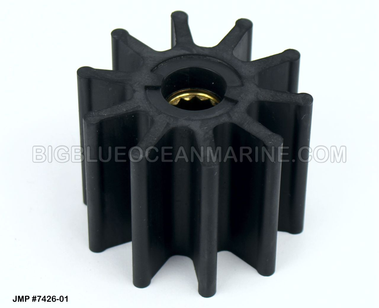 #7426-01K JMP Marine Flexible Impeller Kit (Replaces Jabsco 17937-0001,  17937-0001P, CAT 7C3286, Detroit Diesel 5193602, Volvo 3588475, 801277,