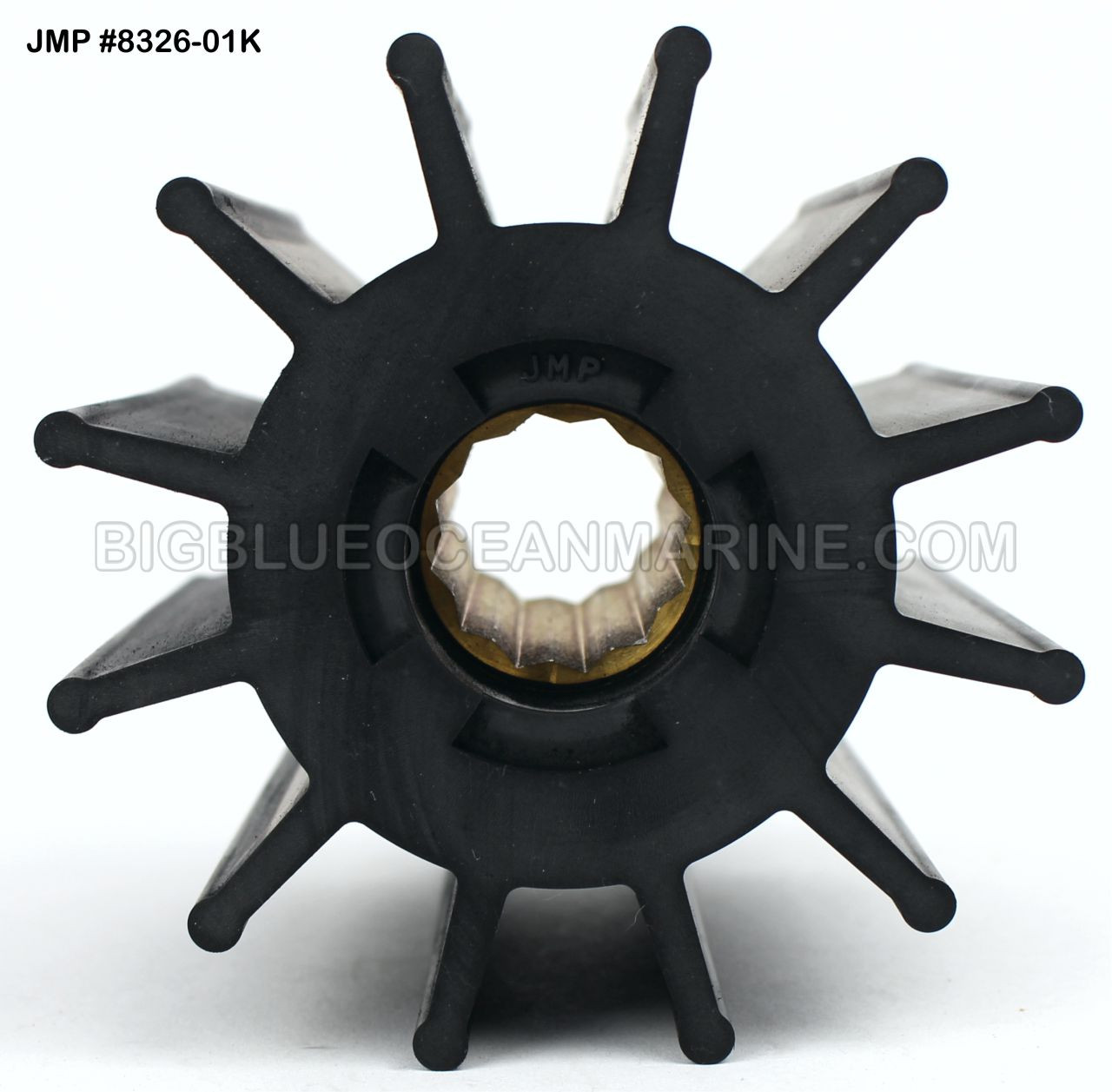 JMP Marine Flexible Impeller Kit #8326-01K. Replaces Jabsco 17938