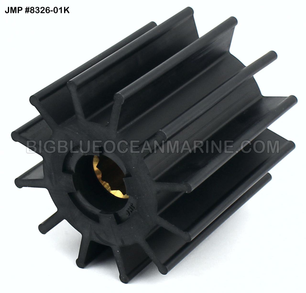 JMP Marine Flexible Impeller Kit #8326-01K. Replaces Jabsco 17938