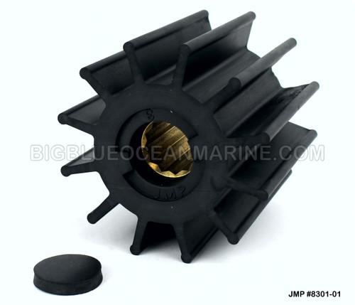 JMP Marine Flexible Impeller Kit #8200-01K. Replaces Jabsco