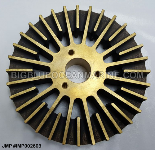 JMP BRONZE IMPELLER IMP002603
(Cummins 3049157 / 3085649 / 3897669, JMP #JPR-C3800) JMP BRONZE IMPELLER IMP002603
(Cummins 3049157 / 3085649 / 3897669, JMP #JPR-C3800)