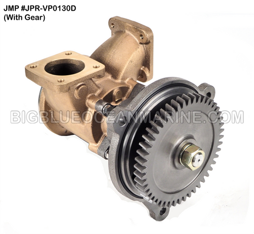 #JPR-VP0130D JMP VOLVO PENTA REPLACEMENT RAW WATER ENGINE COOLING PUMP (PUMP WITH GEAR)
Volvo Penta 3886848, 22905150, 23271274