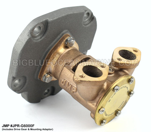 #JPR-G6000F JMP Marine Detroit Diesel Replacement Engine Cooling Pump (Detroit Diesel 5145578, 5145576, Jabsco 17050-0001, 17030) #JPR-G6000F JMP Marine Detroit Diesel Replacement Engine Cooling Pump (Detroit Diesel 5145578, 5145576, Jabsco 17050-0001, 17030)