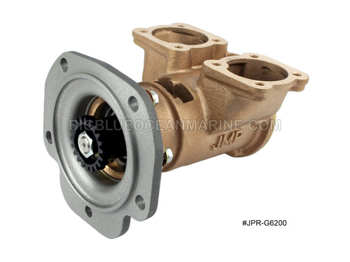 #JPR-G6200 JMP Marine Detroit Diesel Replacement Engine Cooling Pump. Detroit Diesel 23507972, 23501769, 5106016, 5122599, 8924265, Jabsco 6980-3100