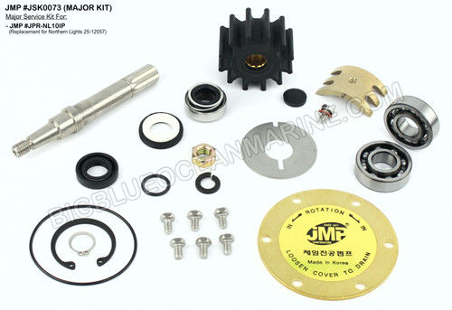 JMP Marine Northern Lights Genset Engine Cooling Raw Water
