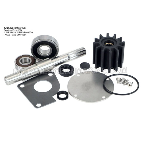 JMP Marine Volvo Penta Engine Cooling Pump Major Service Kit