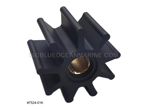 #7524-01K JMP Marine Flexible Impeller Kit. Replaces 7502-01K #7524-01K JMP Marine Flexible Impeller Kit. Replaces 7502-01K