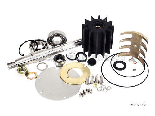 #JSK0095 JMP Marine Volvo Penta D12 Engine Cooling Seawater Pump Major Service Kit (Pumps JPR-VP0120D, VP 3838207, Jabsco 29830-0001) #JSK0095 JMP Marine Volvo Penta D12 Engine Cooling Seawater Pump Major Service Kit (Pumps JPR-VP0120D, VP 3838207, Jabsco 29830-0001)