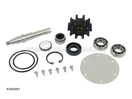 #JSK0081 JMP Marine Northern Lights Engine Cooling Seawater Pump Major Service Kit