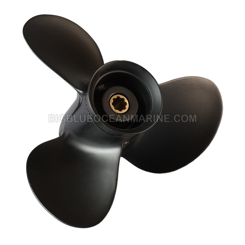 #1111-093-080 KDP 7X High-Strength Alloy Outboard Propeller 3-Blade A Class RH (Honda 58130-ZV4-008AH, Yamaha 63V-45947-00 (J), Solas 3111-093-08, Parsun F15-06090000-8) #1111-093-080 KDP 7X High-Strength Alloy Outboard Propeller 3-Blade A Class RH (Honda 58130-ZV4-008AH, Yamaha 63V-45947-00 (J), Solas 3111-093-08, Parsun F15-06090000-8)