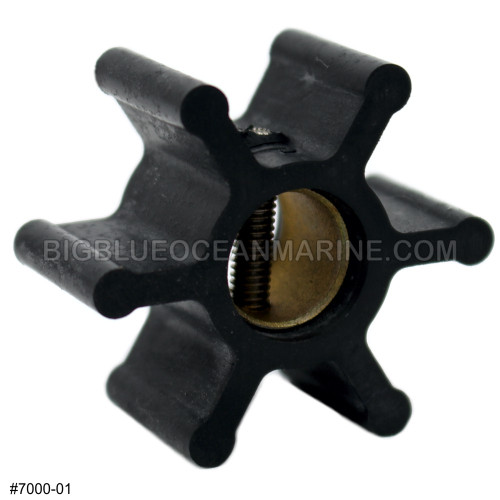 JMP Marine Flexible Impeller Kit #7192-01K. Replaces Jabsco 18838