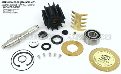JMP Marine Scania Engine Cooling Pump Major Service Kit