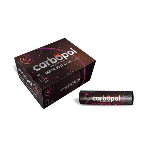 Carbopol 40mm Quick Light Charcoal - vape702usa Carbopol 40mm Quick Light Charcoal Charcoal