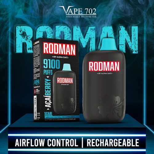 Rodman 9100 Puffs - vape702usa Rodman 9100 Puffs Disposable Vape