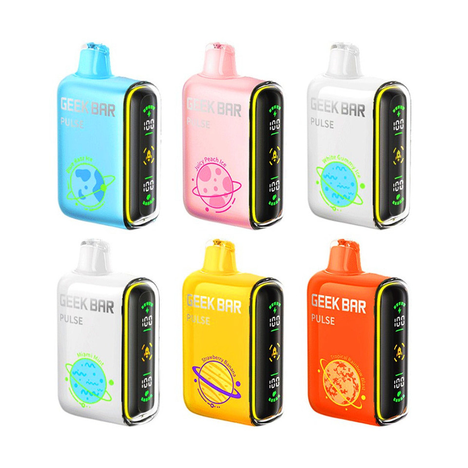 GEEK BAR PULSE 15000 - vape702usa GEEK BAR PULSE 15K (Pack of 5) Disposable Vape